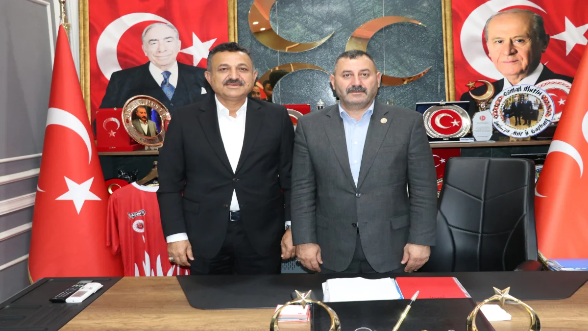 AK Parti Şanlıurfa Milletvekili Hikmet Başak’tan İl Başkanı Osman Mutlu’ya Ziyaret