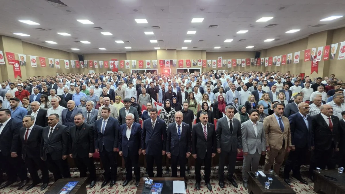 MHP Şanlıurfa İl Kongresi Başladı: Osman Mutlu Tek Aday
