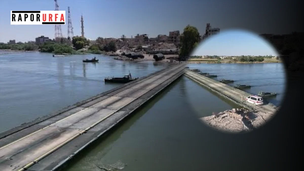 Fırat Nehri’ne Türkiye-Suriye İş Birliğiyle Yüzer Köprü
