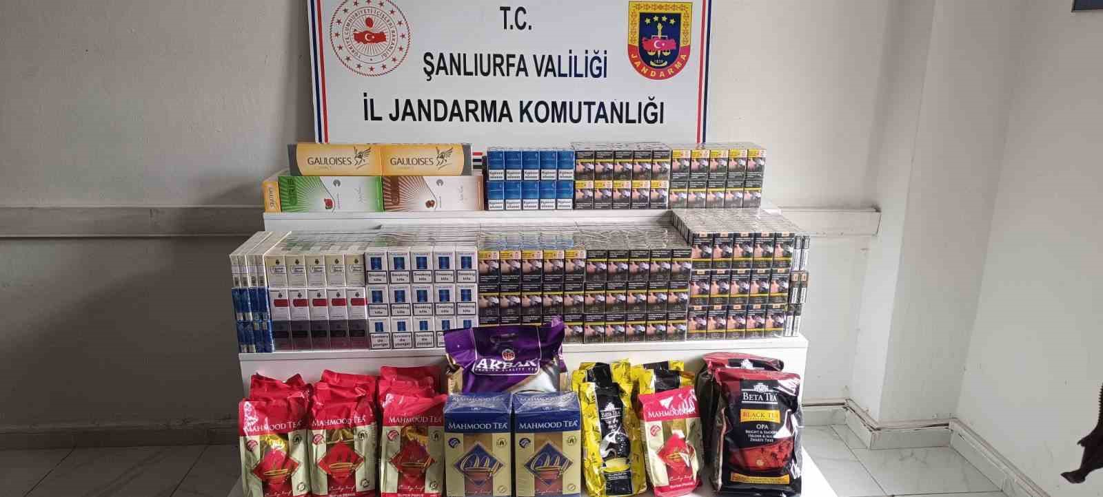 Şanlıurfa’da Kaçak Tütün ve Sigara Operasyonu