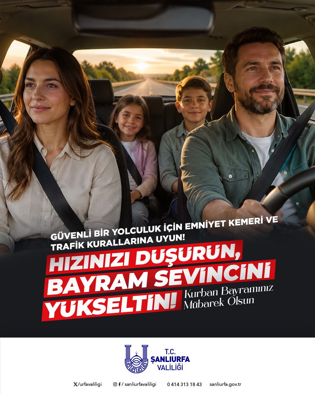 Vali Şıldak’tan Bayram Yolcularına Hayati Uyarı: "Sevinç Hüzne Dönüşmesin"