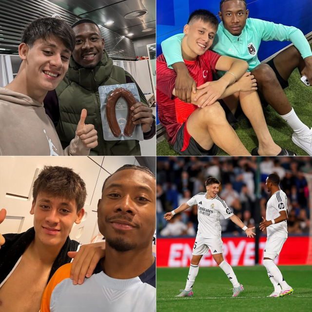 Real Madrid'de Bir Devir Kapandı: Arda Güler’den David Alaba’ya Duygusal Veda! "Kardeşim..."