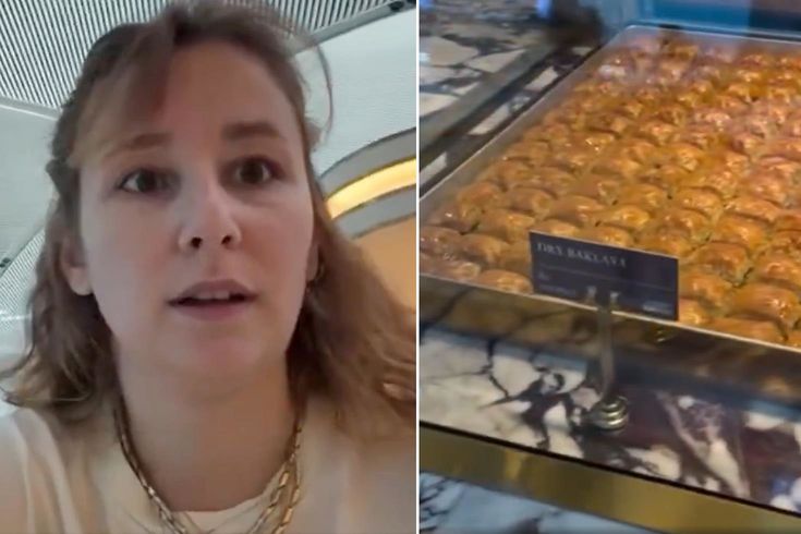 İSTANBUL HAVALİMANI'NDA FİYAT ŞOKU: BİR DİLİM BAKLAVA 8 EURO!