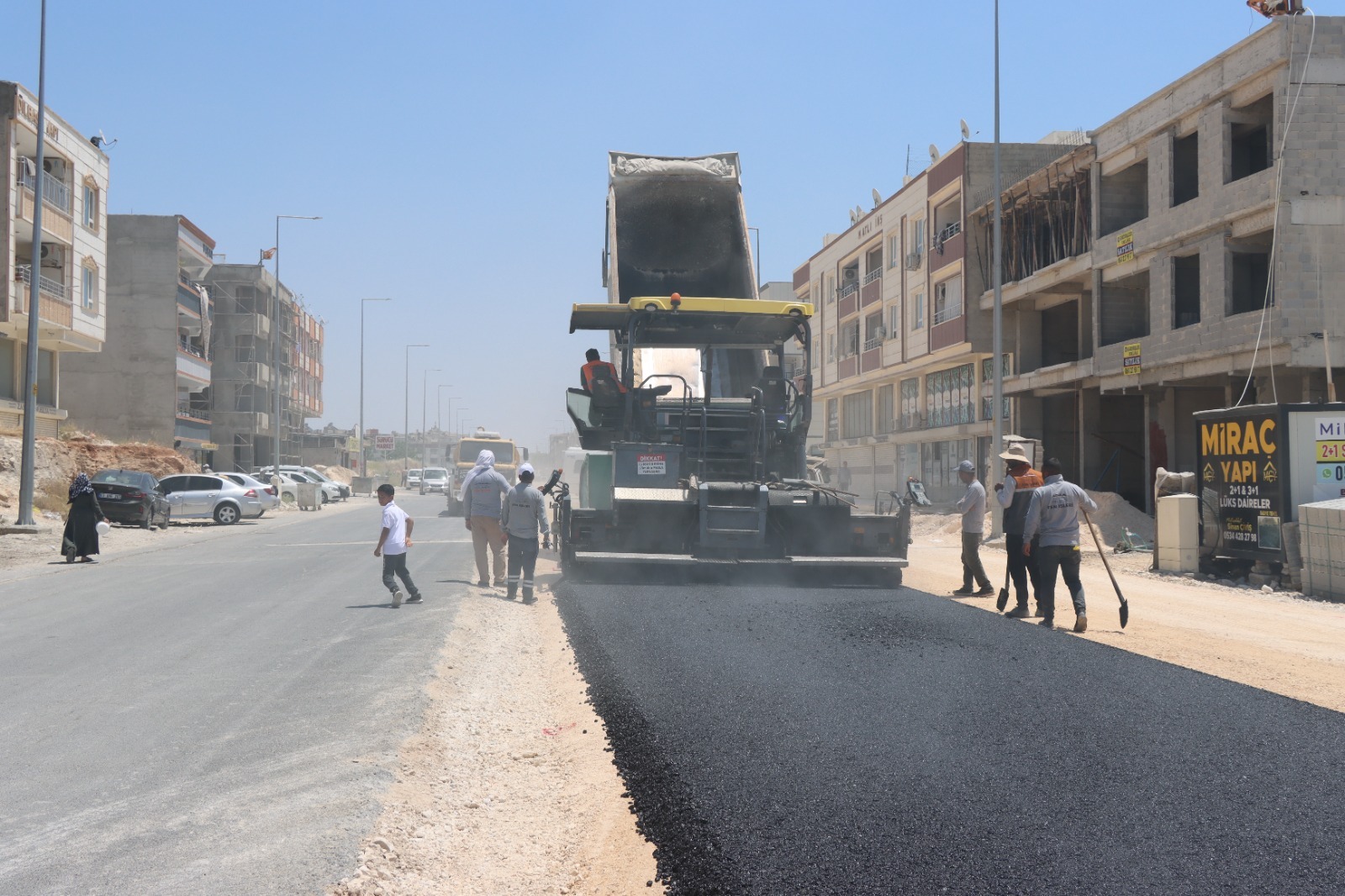 BÜYÜKŞEHİR’DEN DEVTEYŞTİ’YE DÖRT ŞERİTLİ ULAŞIM YATIRIMI