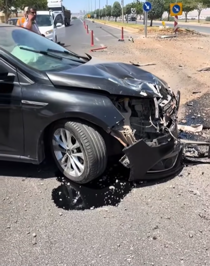 Şanlıurfa’da Yol Çalışması Yapılan Bölgede Kaza: Trafik Kilitlendi