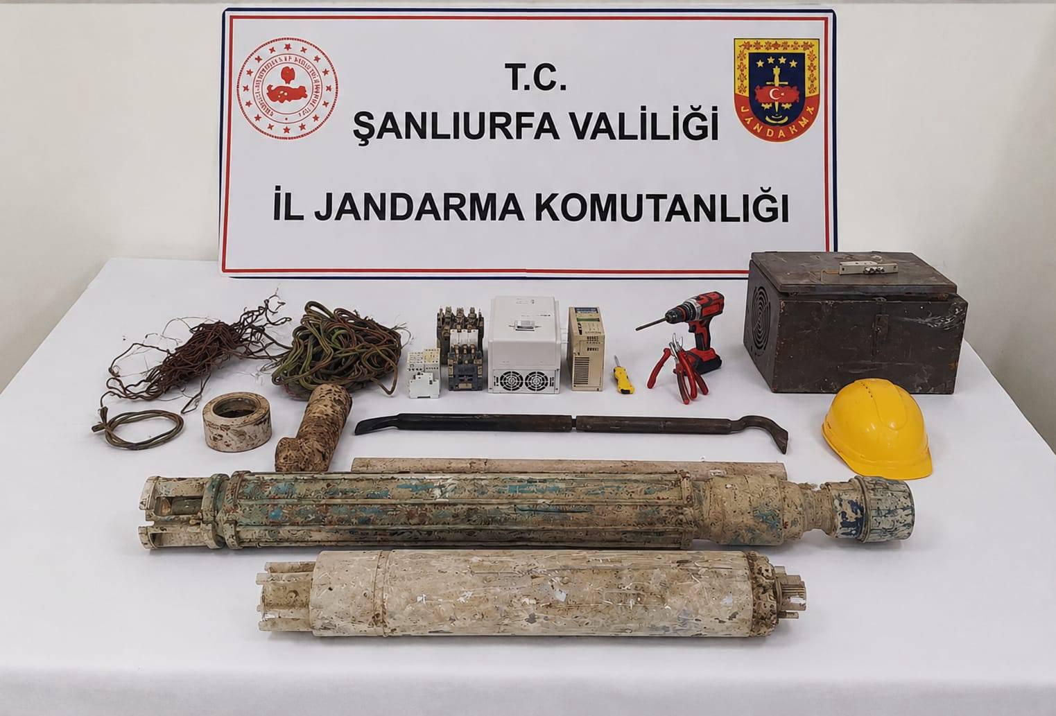 Birecik'te Dalgıç Pompası Hırsızlığı Aydınlatıldı: 2 Şüpheli Yakalandı