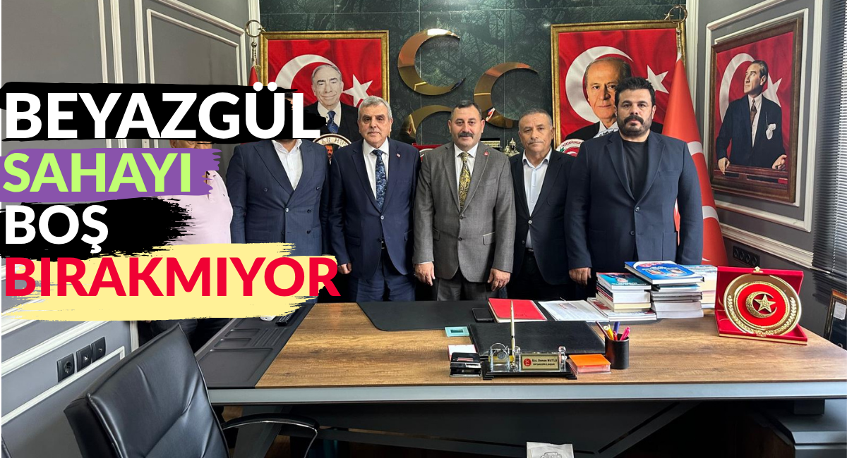 Beyazgül'den MHP'ye Ziyaret: "Sahayı Boş Bırakmıyor" Yorumları Gündemde