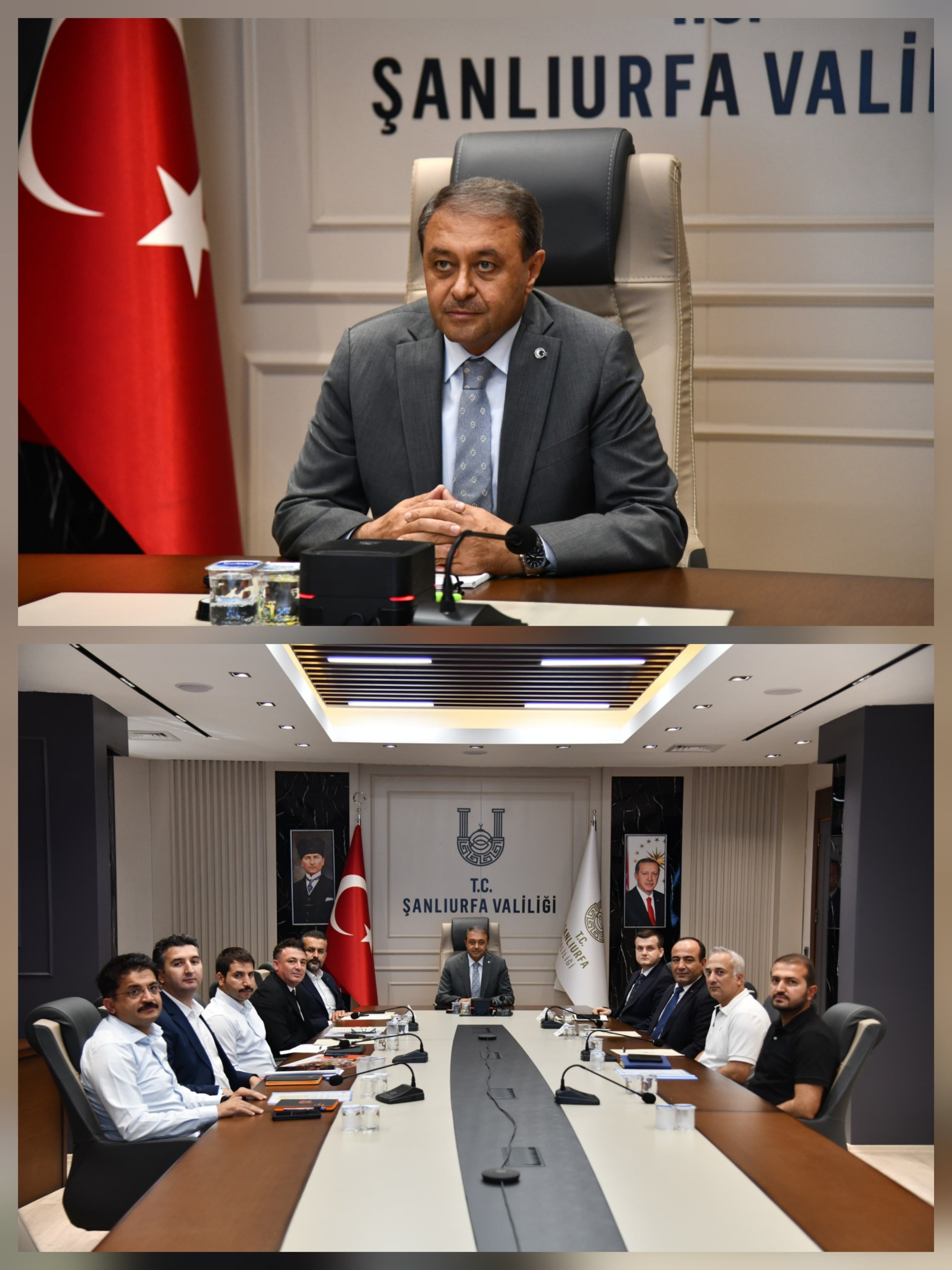 ŞANLIURFA’DA ULAŞIM YATIRIMLARI MASAYA YATIRILDI: VALİ ŞILDAK BAŞKANLIĞINDA TOPLANTI
